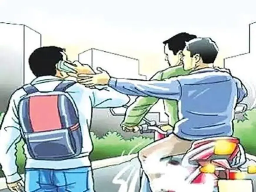 Noida News : बाइक सवार बदमाशों ने मोबाइल फोन लूटा
