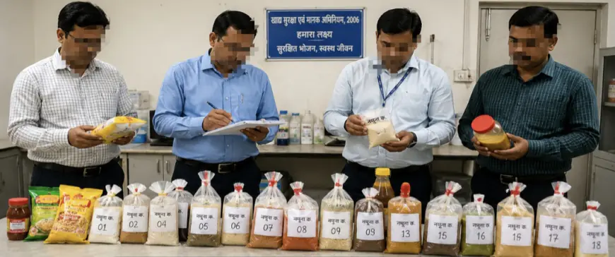 Noida News : खाद्य विभाग में 18 नमूने जांच के लिए भेजा