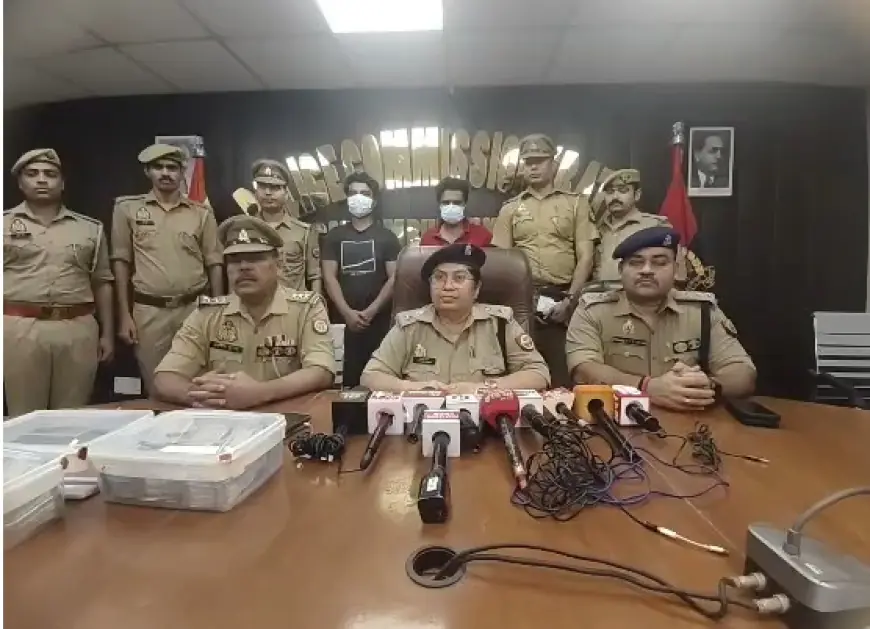 Noida News : क्रिप्टो करेंसी में निवेश के नाम पर युवक से लाखों रुपए चोरी, दो गिरफ्तार