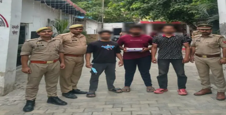 Ghaziabad News : बीबीए के छात्र पर जानलेवा हमला करने के आरोपी तीन गिरफ्तार