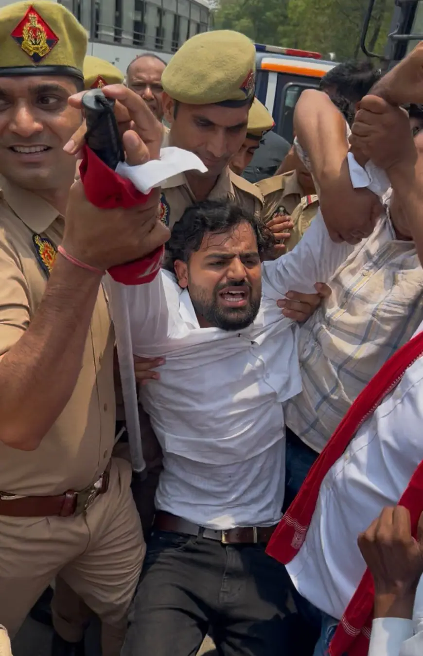Noida News : मुख्यमंत्री योगी के दौरे पर सपा का विरोध विफल, मोहित नागर सहित कई को हिरासत में लेकर पुलिस ने छोड़ा