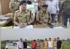 Greater Noida News : पुलिस मुठभेड़ में चार लुटेरे  गिरफ्तार ,2 के पैर मे लगी गोली