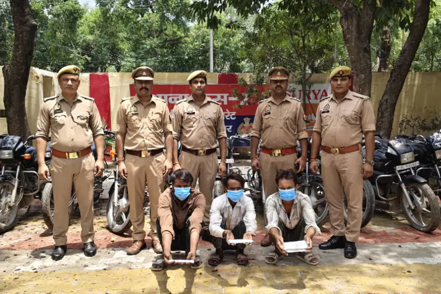 Noida News : विभिन्न जगहों से 13 वाहन चोर गिरफ्तार