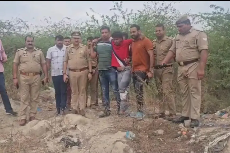 Noida News : पुलिस मुठभेड़ में शातिर बदमाश गिरफ्तार, पैर में लगी गोली