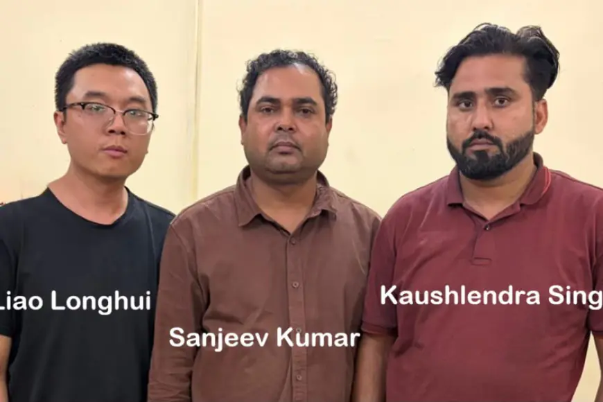 Noida News : हवाला नेटवर्क का खुलासा: चीनी नागरिक समेत तीन गिरफ्तार, मोबाइल कवर बनाने की आड़ में चल रहा था खेल