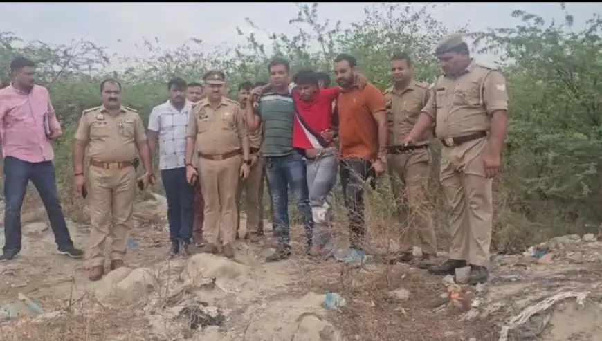 Noida News : पुलिस मुठभेड़ में शातिर बदमाश गिरफ्तार, पैर में लगी गोली