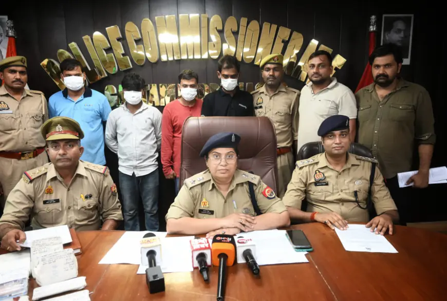 Noida News : एयरलाइंस में नौकरी लगवाने के नाम पर ठगी करने वाले चार गिरफ्तार