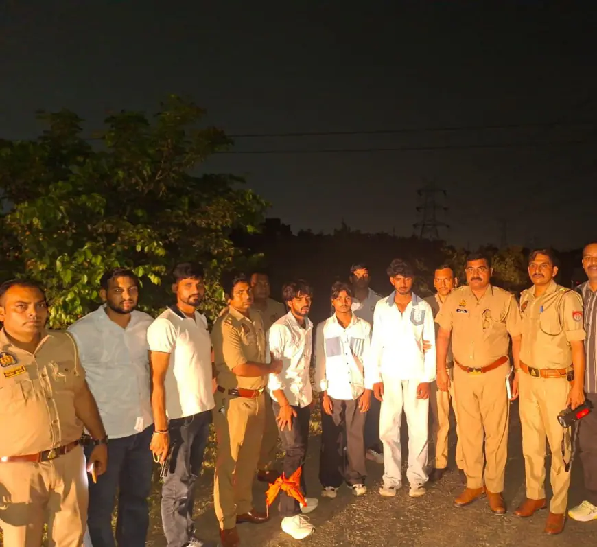 Dadri News : पुलिस मुठभेड़ में तीन शातिर लुटेरे गिरफ्तार, एक के पैर में लगी गोली