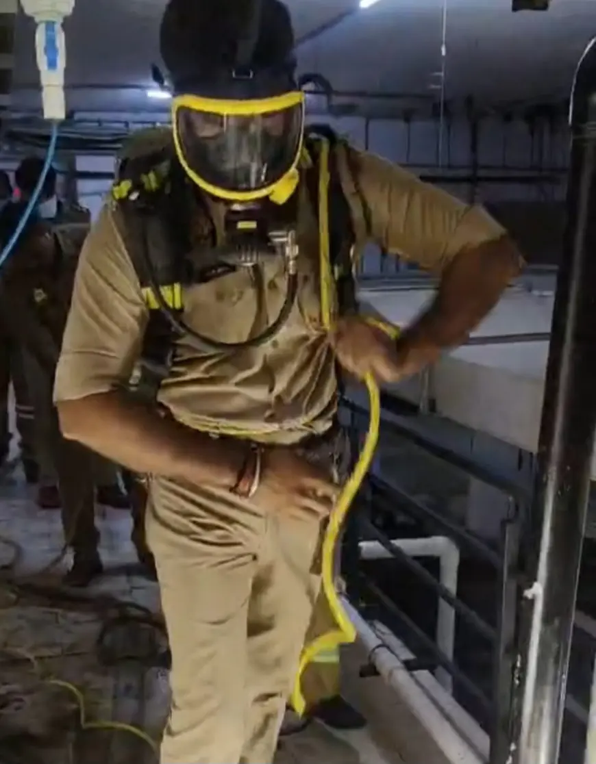 Greater Noida News : एसटीपी टैंक में जहरीली गैस की चपेट में आने से दो लोगों का दम घुटा, मौत