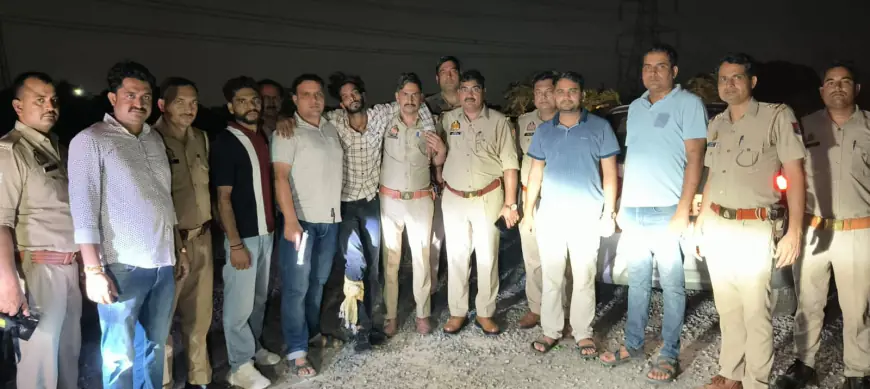 Dadri News : पुलिस मुठभेड़ में दो शातिर लुटेरे गिरफ्तार, एक के पैर में लगी गोली
