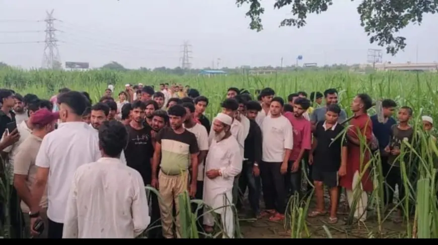 Ghaziabad News : ससुराल आए युवक का शव पेड़ की डाल से लटका मिला