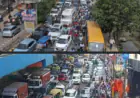 Ghaziabad News :  कावड़ यात्रा को लेकर हुए डायवर्जन से लोग बेहाल, गाजियाबाद के कई जगहों पर लगा भयंकर जाम