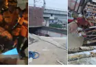 Ghaziabad News : हार्डवेयर की दुकान की छत गिरी ,एक की मौत, दो घायल