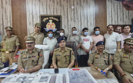 Greater Noida News : जीएसटी सलाहकार को कार में बंधक बनाकर 29 लाख रुपए  वसूलने वाले पांच गिरफ्तार
