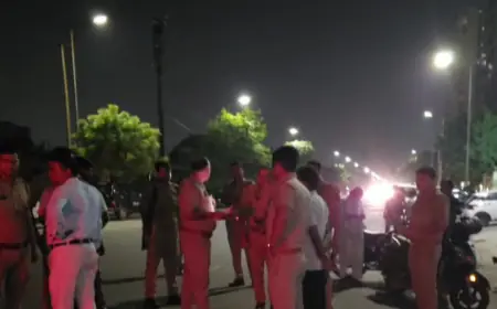 Noida News : आवासीय सोसायटी में ऊंचाई से गिरकर घरेलू सहायिका की मौत