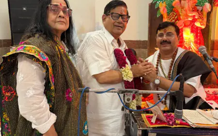 Noida News : सीतामढ़ी के 834 वर्ष पुराने श्रीरामजानकी-मठ के जीर्णोद्धार के लिए नोएडा में सुंदरकाण्ड का संगीतमय गायन