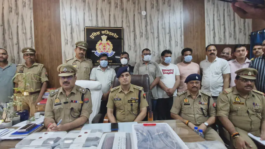 Greater Noida News : जीएसटी सलाहकार को कार में बंधक बनाकर 29 लाख रुपए  वसूलने वाले पांच गिरफ्तार