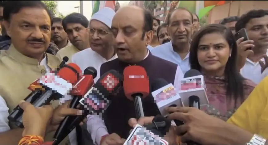 Noida News : पंजाब और झारखंड के मुद्दे पर केजरीवाल- राहुल चुप क्यों: सुधांशु त्रिवेदी