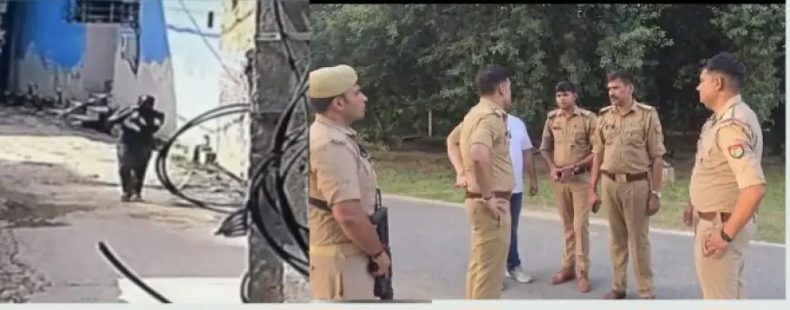 Greater Noida News : मासूम बच्ची के साथ बलात्कार कर हत्या करने का आरोपी पुलिस मुठभेड़ में ढेर , सिपाही घायल