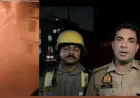 Noida News : जूता बनाने वाली कंपनी में लगी भयंकर आग