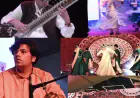 Noida News : यूपीआईटीएस मे पद्मश्री पंडित शिवनाथ मिश्र की सितार प्रस्तुति, कथक, सुगम संगीत और थारू नृत्य ने बांधा समां