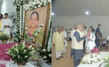 Noida News : भाजपा के वरिष्ठ नेता कलराज  की स्वर्गीय पत्नी सत्यवती मिश्रा को नेताओं ने दी श्रद्धांजलि