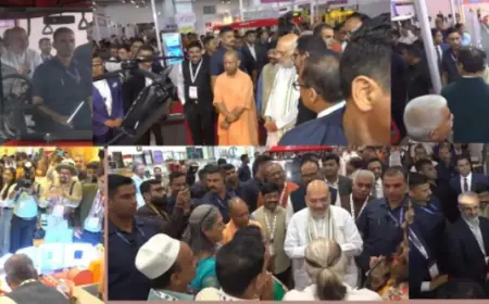 Noida News : यूपी इंटरनेशनल ट्रेड शो का केंद्रीय गृहमंत्री अमित शाह ने किया उद्घाटन
