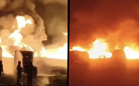 Greater Noida News : केमिकल फैक्ट्री में लगी भयंकर आग, 21 गाड़ियों ने साढे पांच घंटे की मशक्कत के बाद पाया काबू