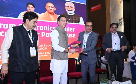 Noida News : इलेक्ट्रॉनिक्स से एआई और सेमीकंडक्टर तक, यूपी बनेगा देश का नंबर-1 टेक्नोलॉजी हब: जितिन प्रसाद