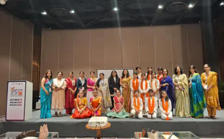 Noida News : यूपी इंटरनेशनल ट्रेड शो में 300 जेन जी-जेन अल्फा के बीच कला-संस्कृति का ‘मुकाबला'