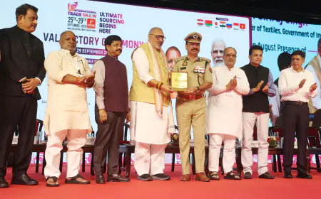 Noida News : यूपी पुलिस के स्टॉल ने  तीसरी बार जीता बेस्ट डिस्प्ले अवार्ड