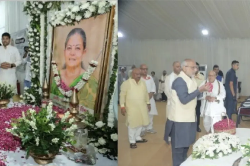 Noida News : भाजपा के वरिष्ठ नेता कलराज  की स्वर्गीय पत्नी सत्यवती मिश्रा को नेताओं ने दी श्रद्धांजलि