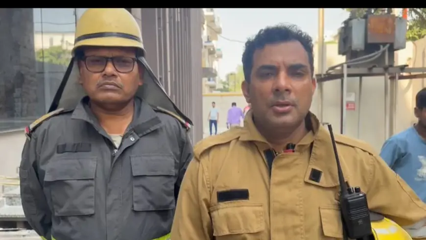 Noida News : एक्सपोर्ट गारमेंट की कंपनी में लगी भयंकर आग