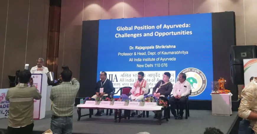 Noida News :  यूपी इंटरनेशनल ट्रेड शो में आयुर्वेद की वैश्विक संभावनाओं पर हुआ मंथन