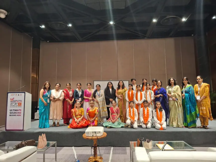 Noida News : यूपी इंटरनेशनल ट्रेड शो में 300 जेन जी-जेन अल्फा के बीच कला-संस्कृति का ‘मुकाबला'