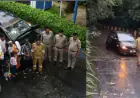 Noida News : अंडरपास के नीचे भरे पानी में फंसी कार,  7 लोगों को रेसक्यू करके पुलिस ने निकाला बाहर
