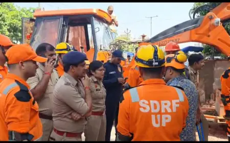 Dadri News : रिपेयरिंग के दौरान मकान की छत गिरी, दो मजदूर घायल, एक की मौत