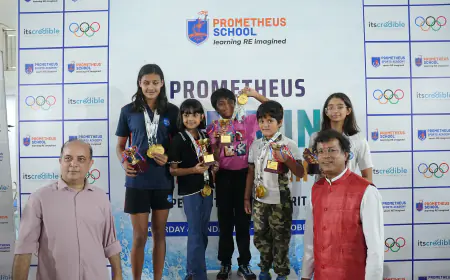 Noida News : प्रोमेथियस स्विमिंग चैंपियनशिप का समापन, 250 से अधिक युवा तैराकों ने दिखाया दम