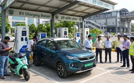 Noida News : नोएडा के विभिन्न स्थानों पर लगेंगे 48 ई- वाहनों के चार्जिंग स्टेशन