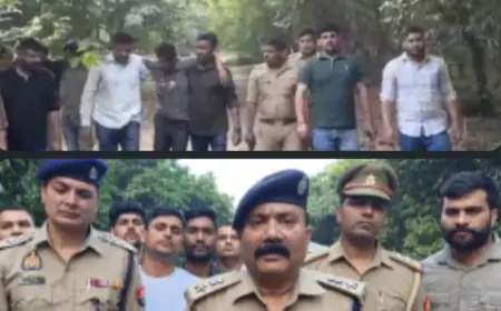 Greater Noida News : पुलिस मुठभेड़ के दौरान मासूम बच्चे को अपहरण करने वाले दो महिलाओं समेत सात गिरफ्तार, 3 के पैर में लगी गोली