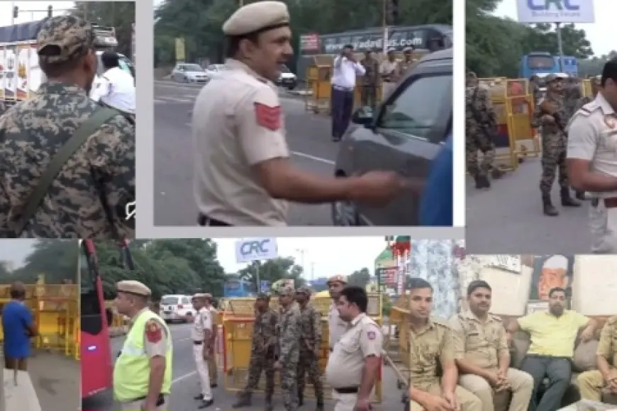 Noida News : कॉकरोचों को रोकने के लिए दिल्ली यूपी बॉर्डर पर किलाबंदी, सैकड़ो नजर बंद, सोशल मीडिया पर पैनी नजर