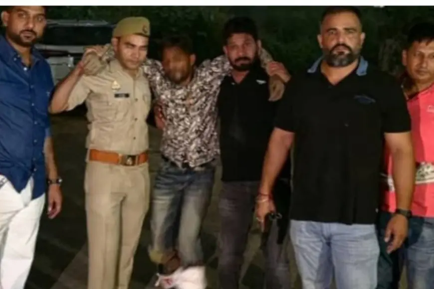Ghaziabad News : अपराधों का शतक लगाने वाला 50 हजार का इनामी पुलिस मुठभेड़ में गिरफ्तार, दोनों पैर में लगी गोली