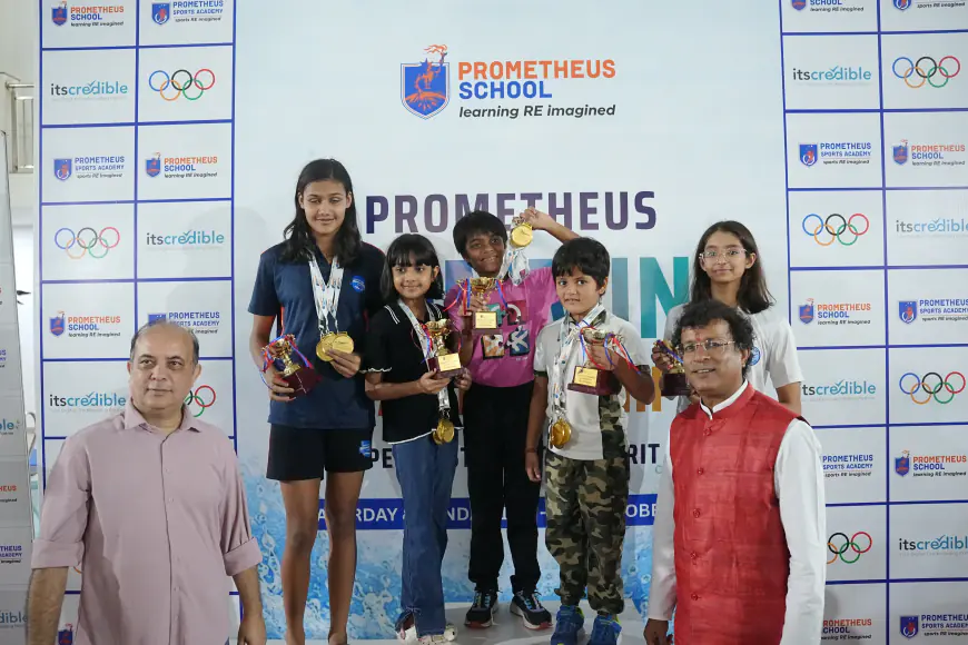 Noida News : प्रोमेथियस स्विमिंग चैंपियनशिप का समापन, 250 से अधिक युवा तैराकों ने दिखाया दम