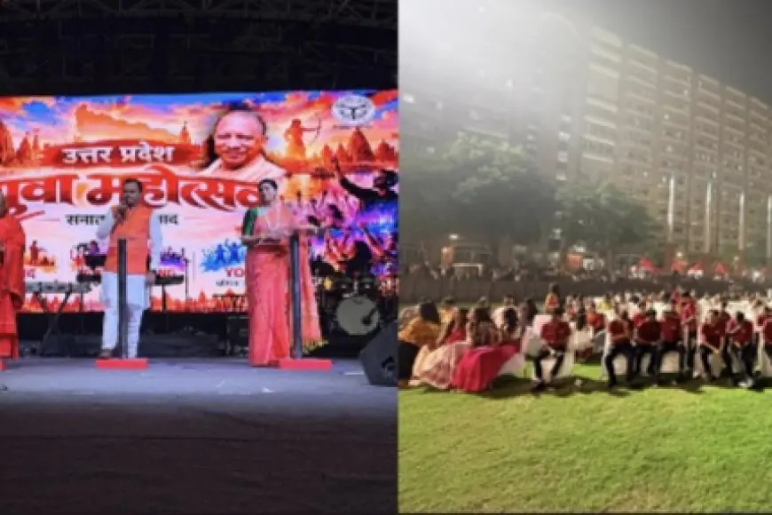 Greater Noida News : "भाव एक भाषा अनेक"  मंत्र के साथ गूंजा सनातनी शंखनाद