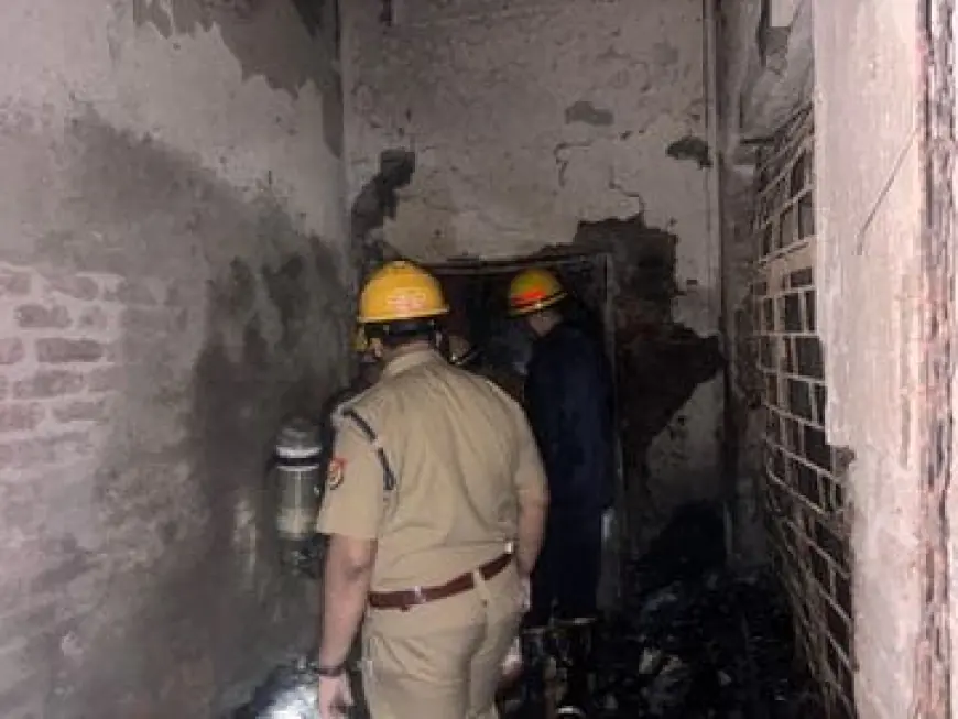Ghaziabad News : फैक्ट्री में लगी भयंकर आग