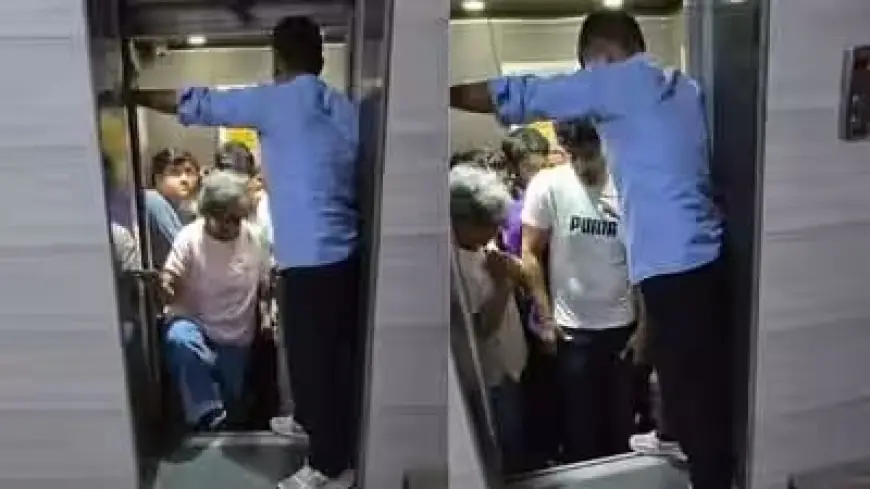 Greater Noida News :  अजनारा सोसाइटी में झटके से रुकी लिफ्ट, 20 मिनट तक फंसे रहे 14 लोग, बच्चों को सांस लेने में हुई परेशानी