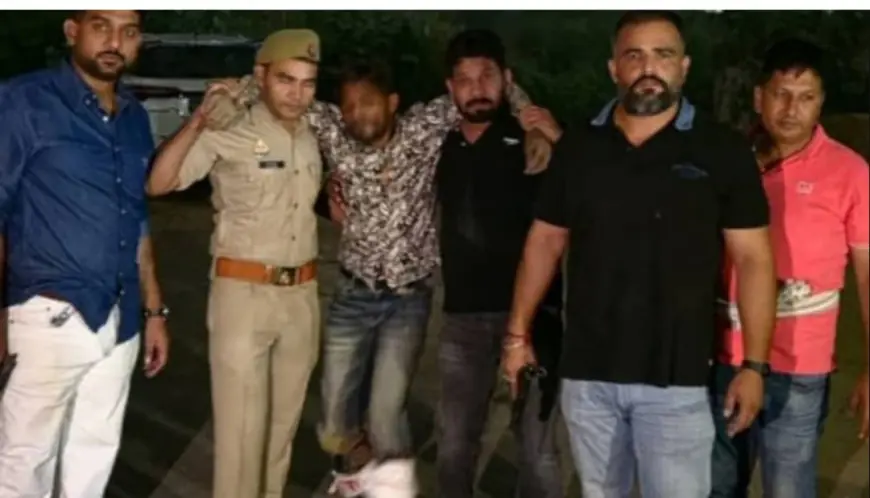 Ghaziabad News : अपराधों का शतक लगाने वाला 50 हजार का इनामी पुलिस मुठभेड़ में गिरफ्तार, दोनों पैर में लगी गोली