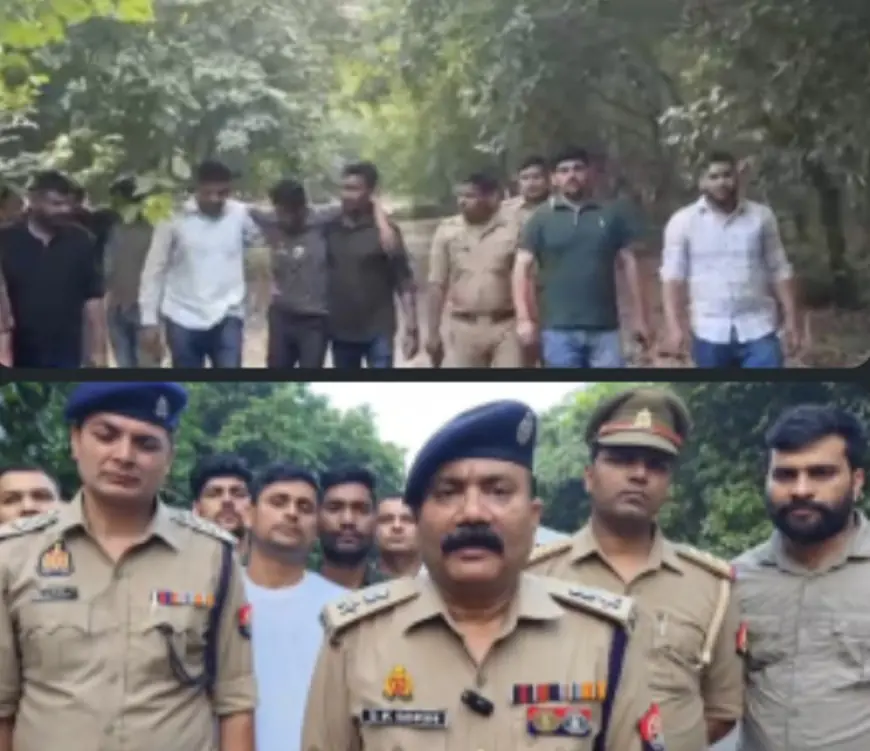Greater Noida News : पुलिस मुठभेड़ के दौरान मासूम बच्चे को अपहरण करने वाले दो महिलाओं समेत सात गिरफ्तार, 3 के पैर में लगी गोली