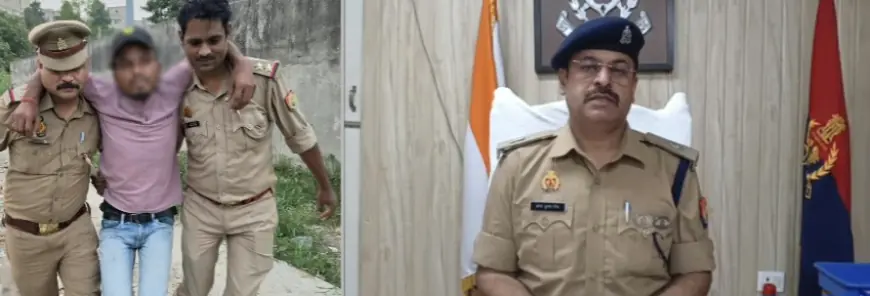 Noida News : पुलिस मुठभेड़ में एक बदमाश घायल
