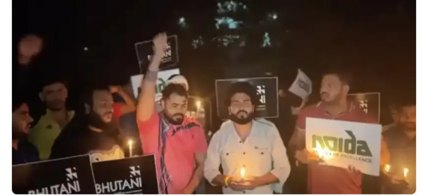 Noida News : आबादी की जमीन को लेकर घमासान, ग्रामीणों का प्राधिकरण पर फूटा गुस्सा